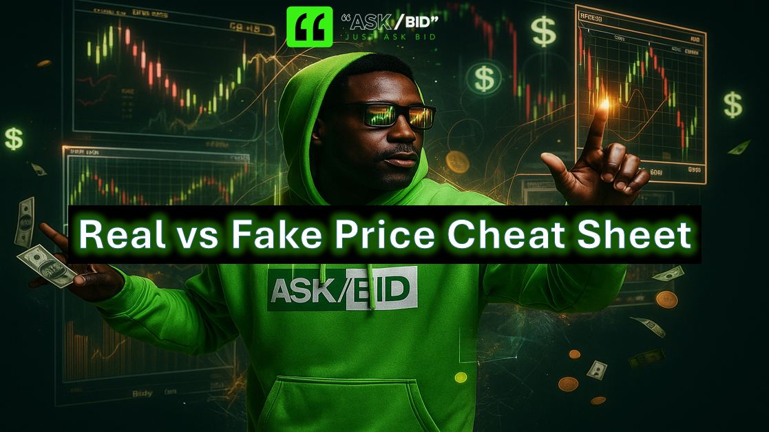 Real vs Fake Price Cheat Sheet