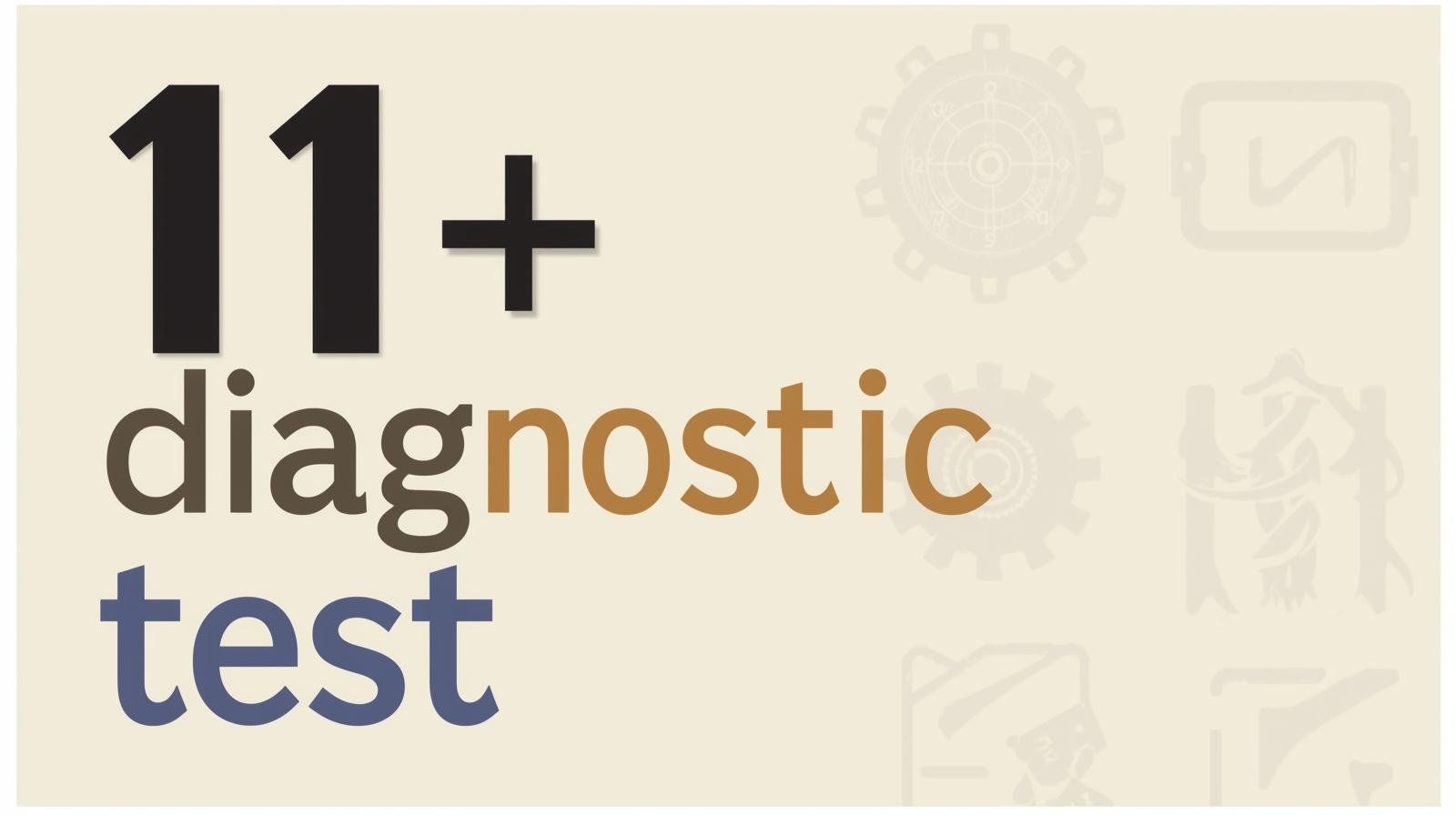 11+ Diagnostic Assessment