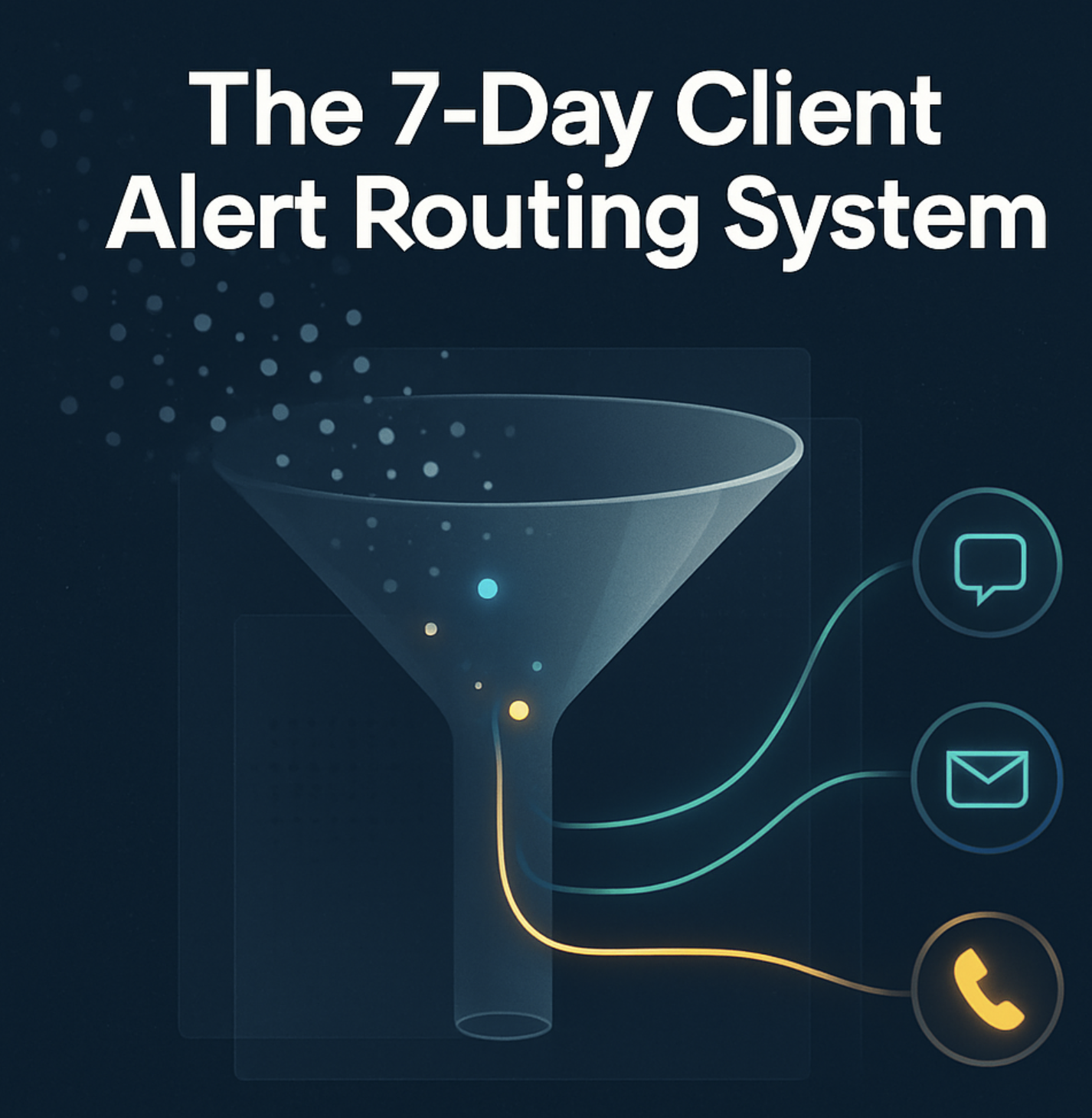 The 7-Day Client Alert Routing