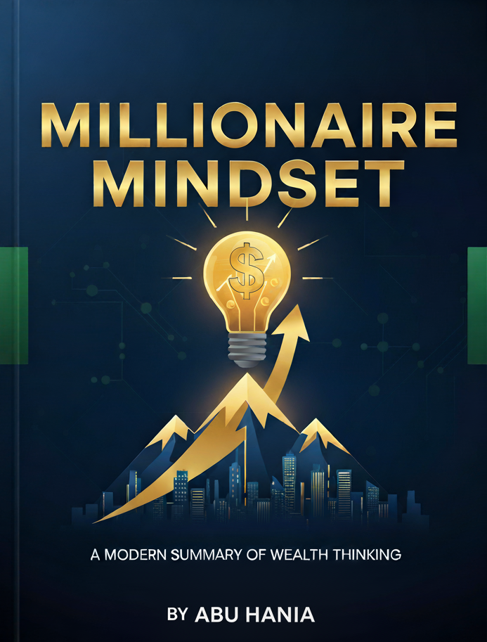 Millionaire Mindset book word