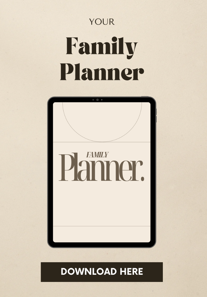 Printable Family Planner