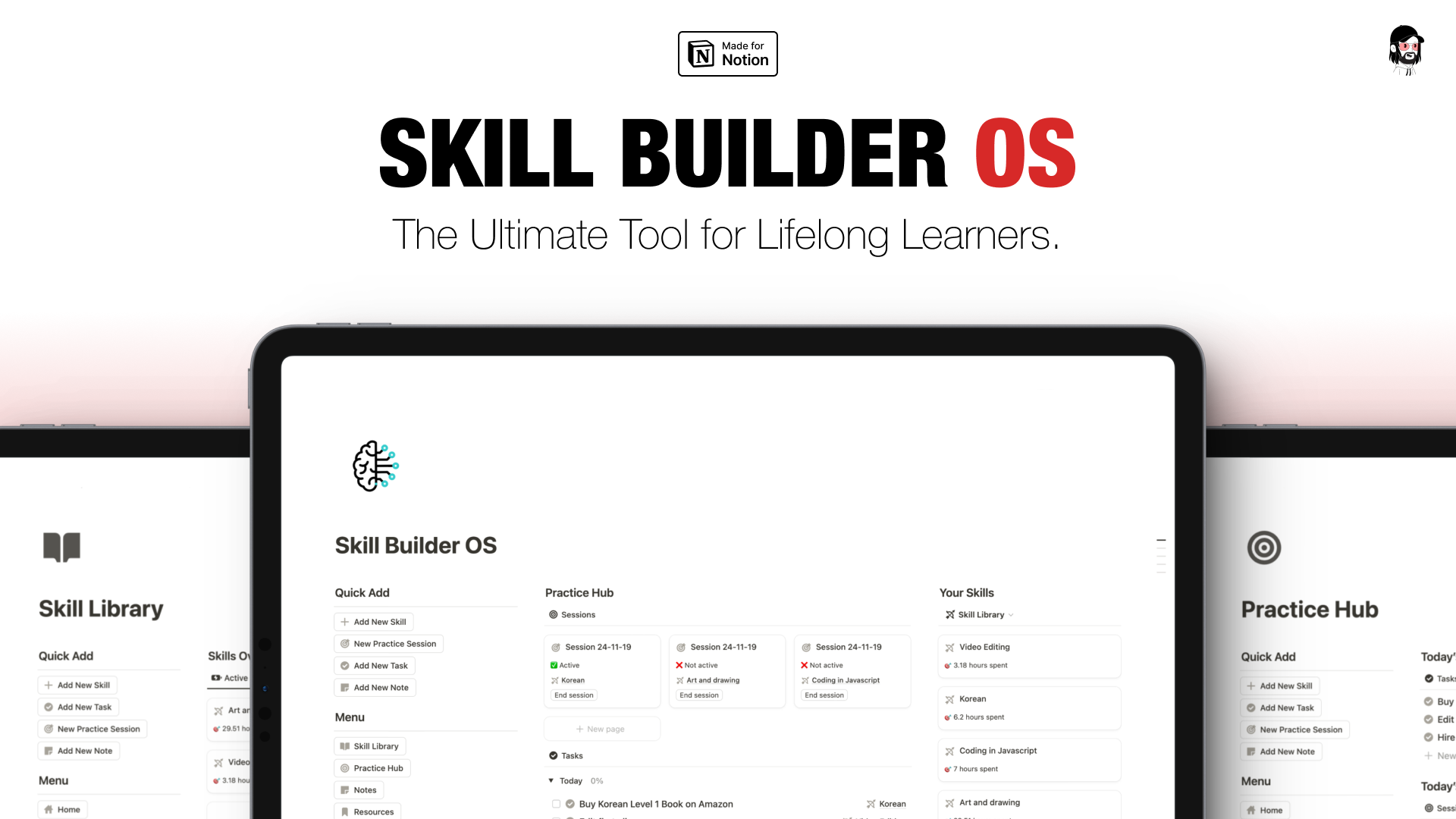 Skill Builder Notion Template