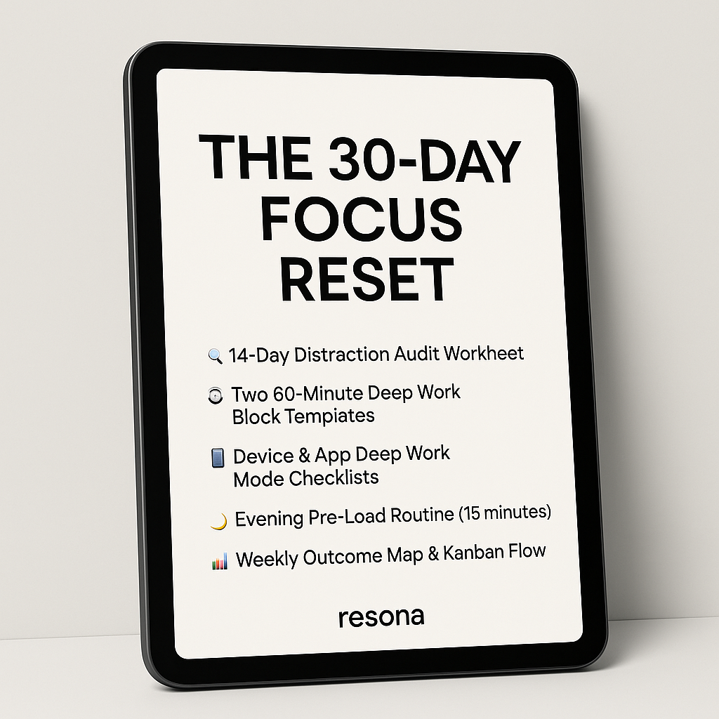 The Focus Reset