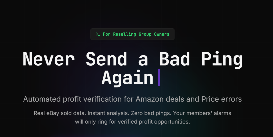 Amazon Resell Bot