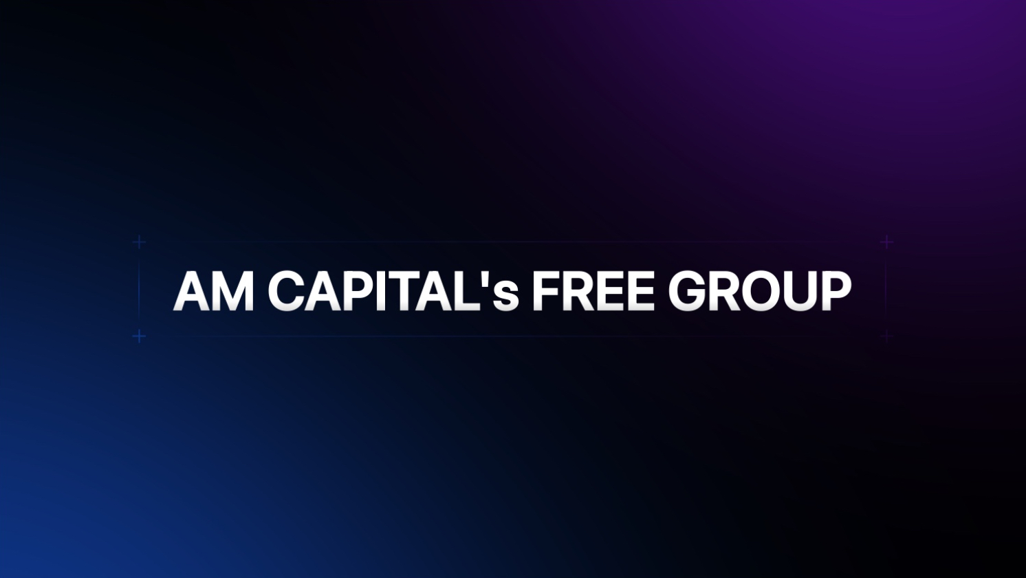 AM CAPITAL's FREE GROUP