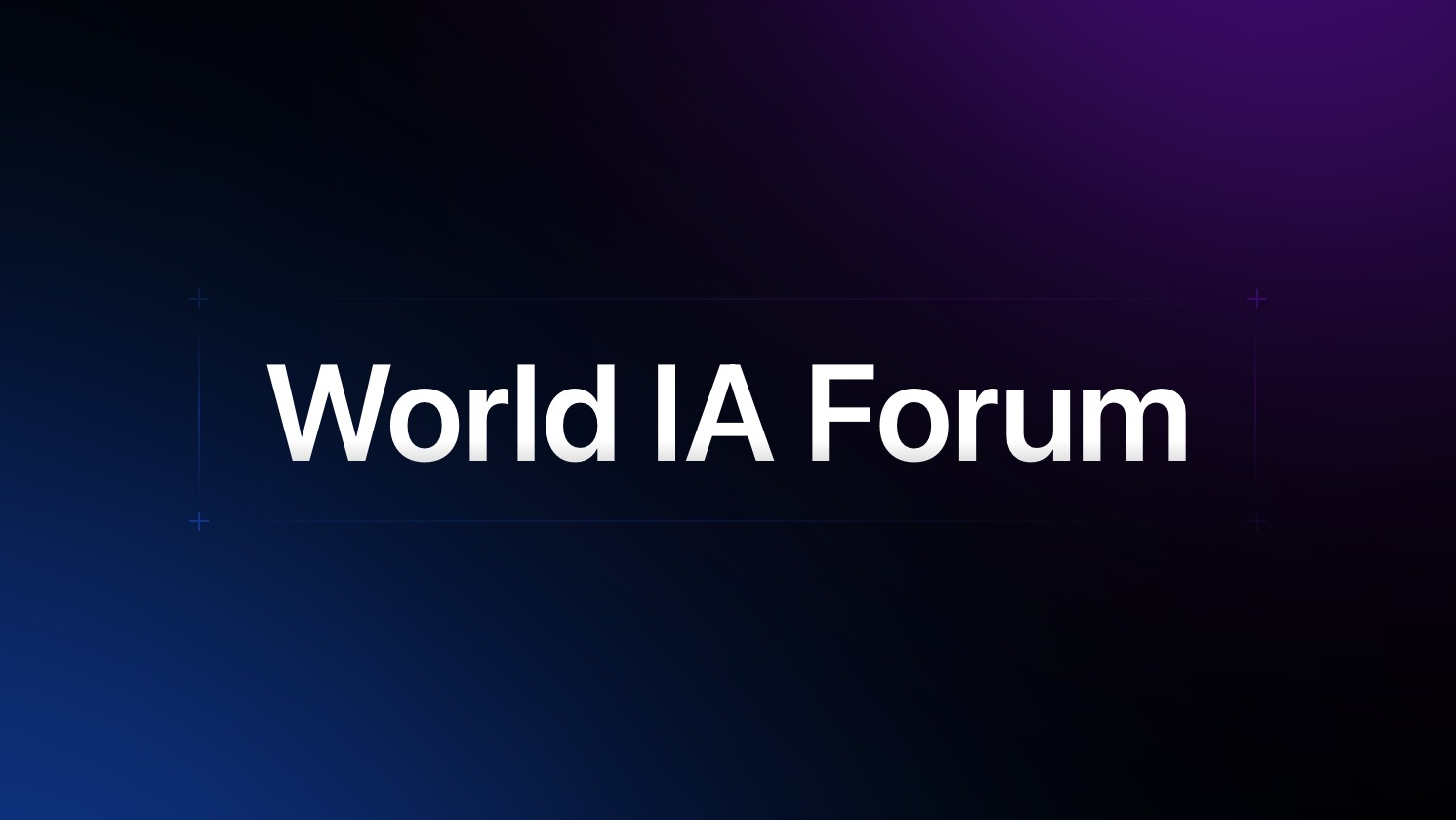 World IA Forum Ticket