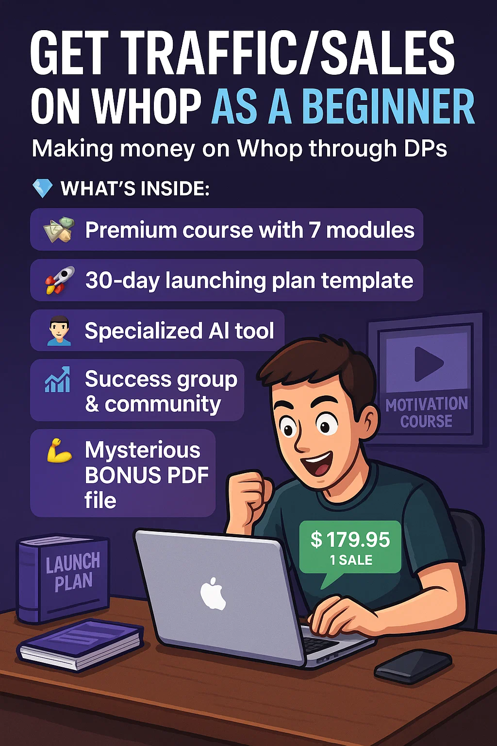 Make sales on Whop in 30 days