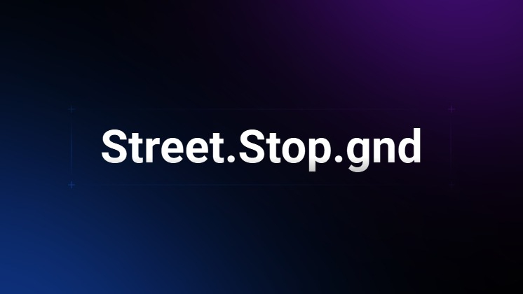 Street.Stop.gnd Tech Sling