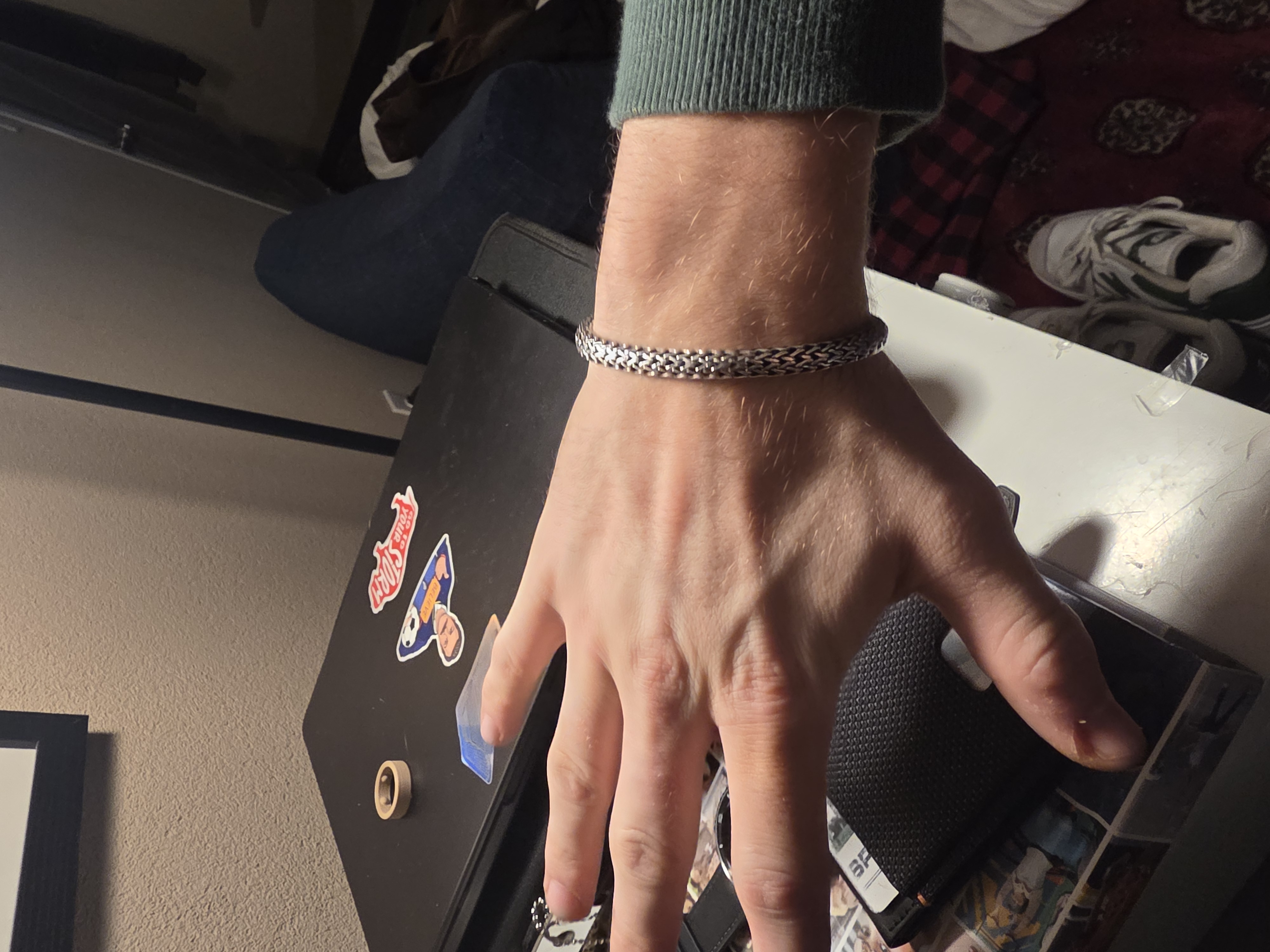 SILVER BRACELET. 
