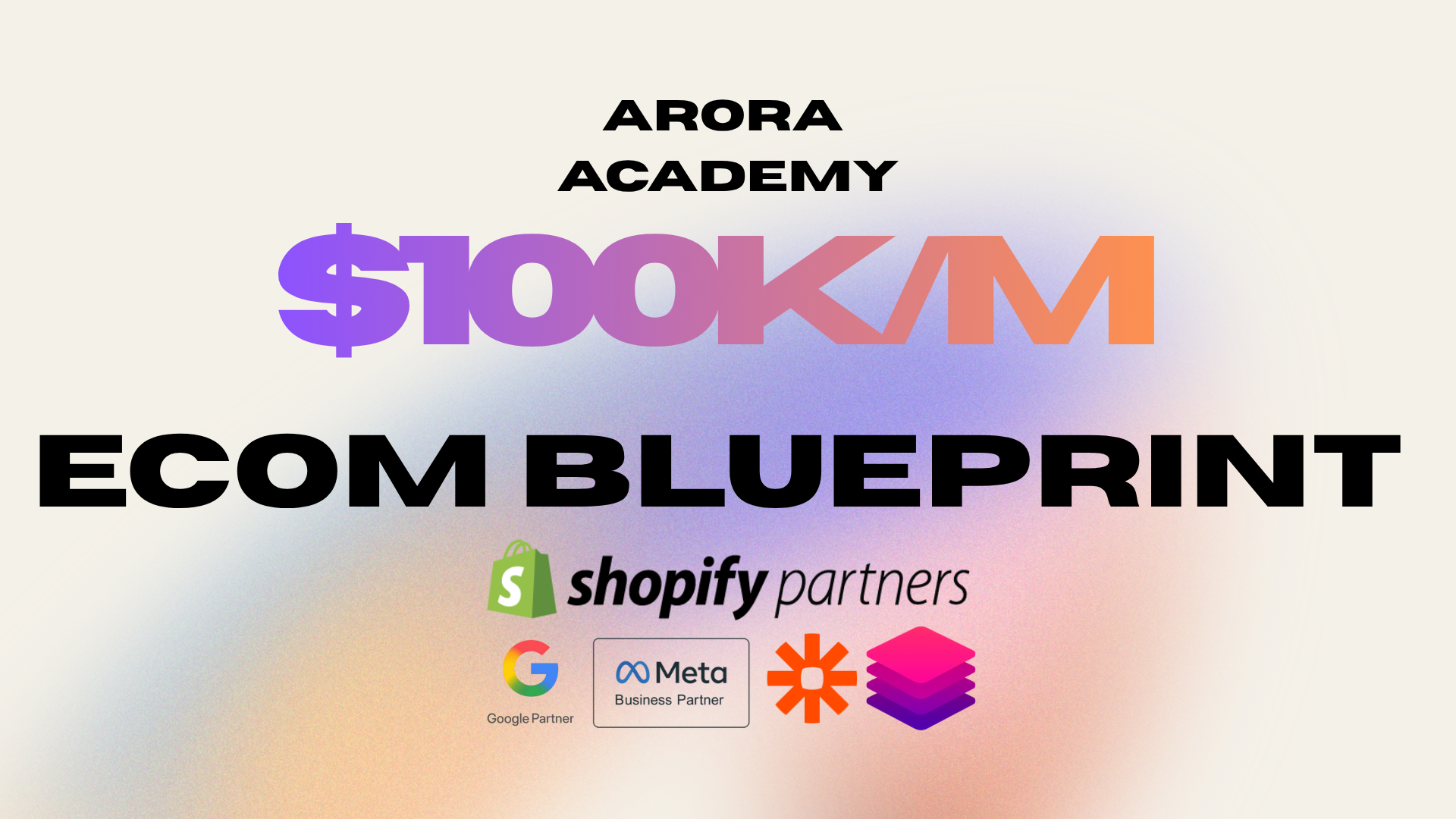 $100K ECOM Marketing Blueprint