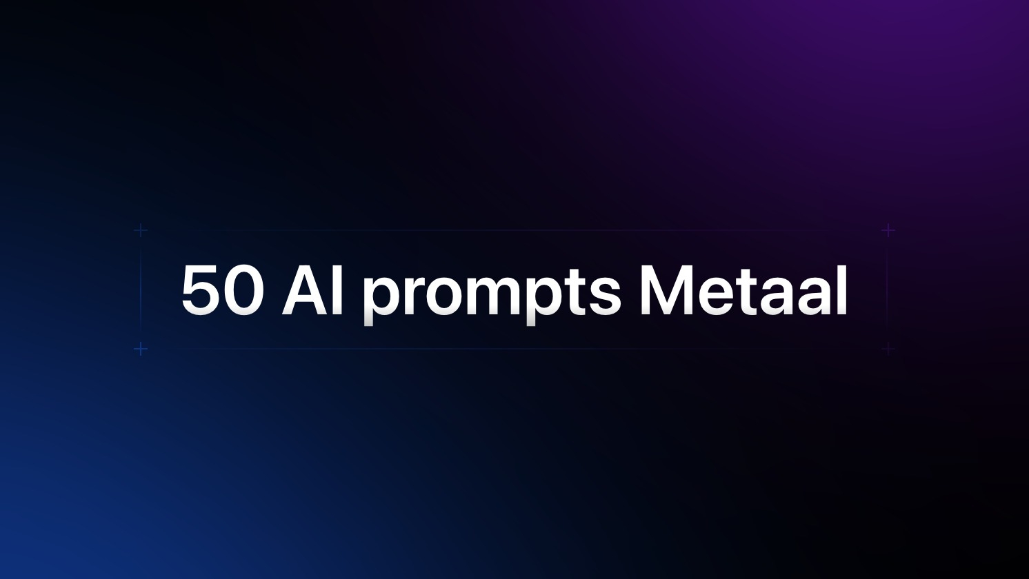 AI voor Metaal Leiders