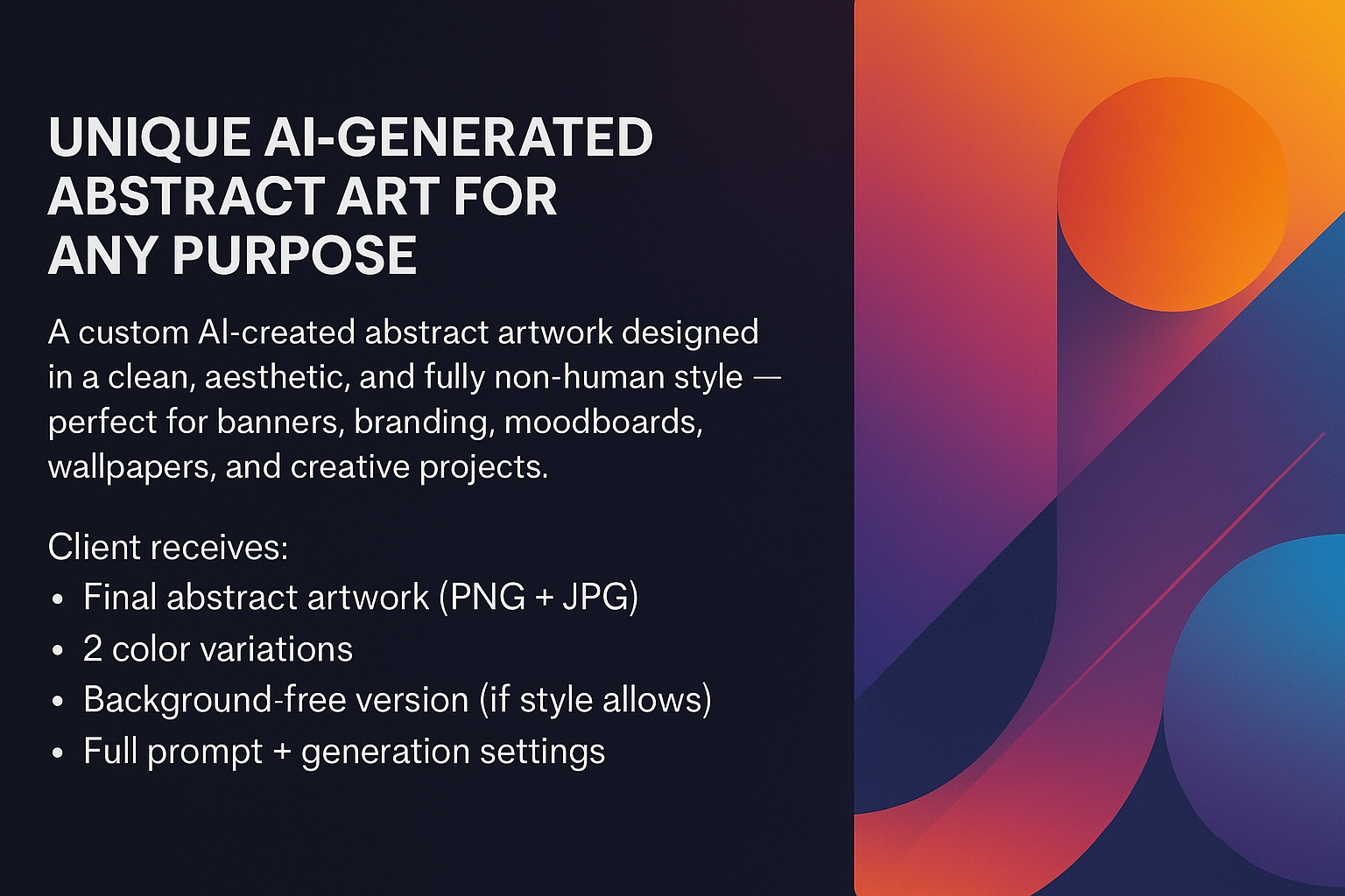 Abstract Visual Art Generator