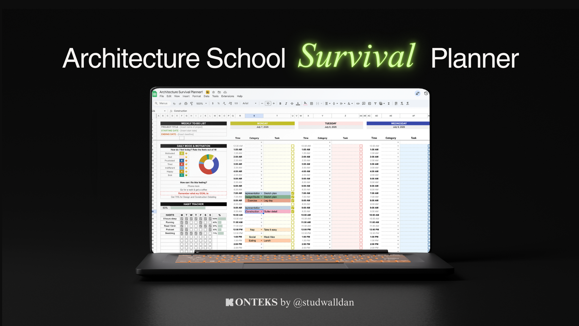 Archi-School Survival Planner!