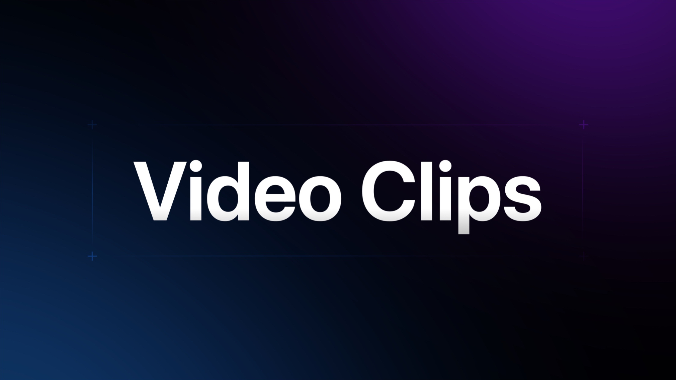 Video Clips for Sale