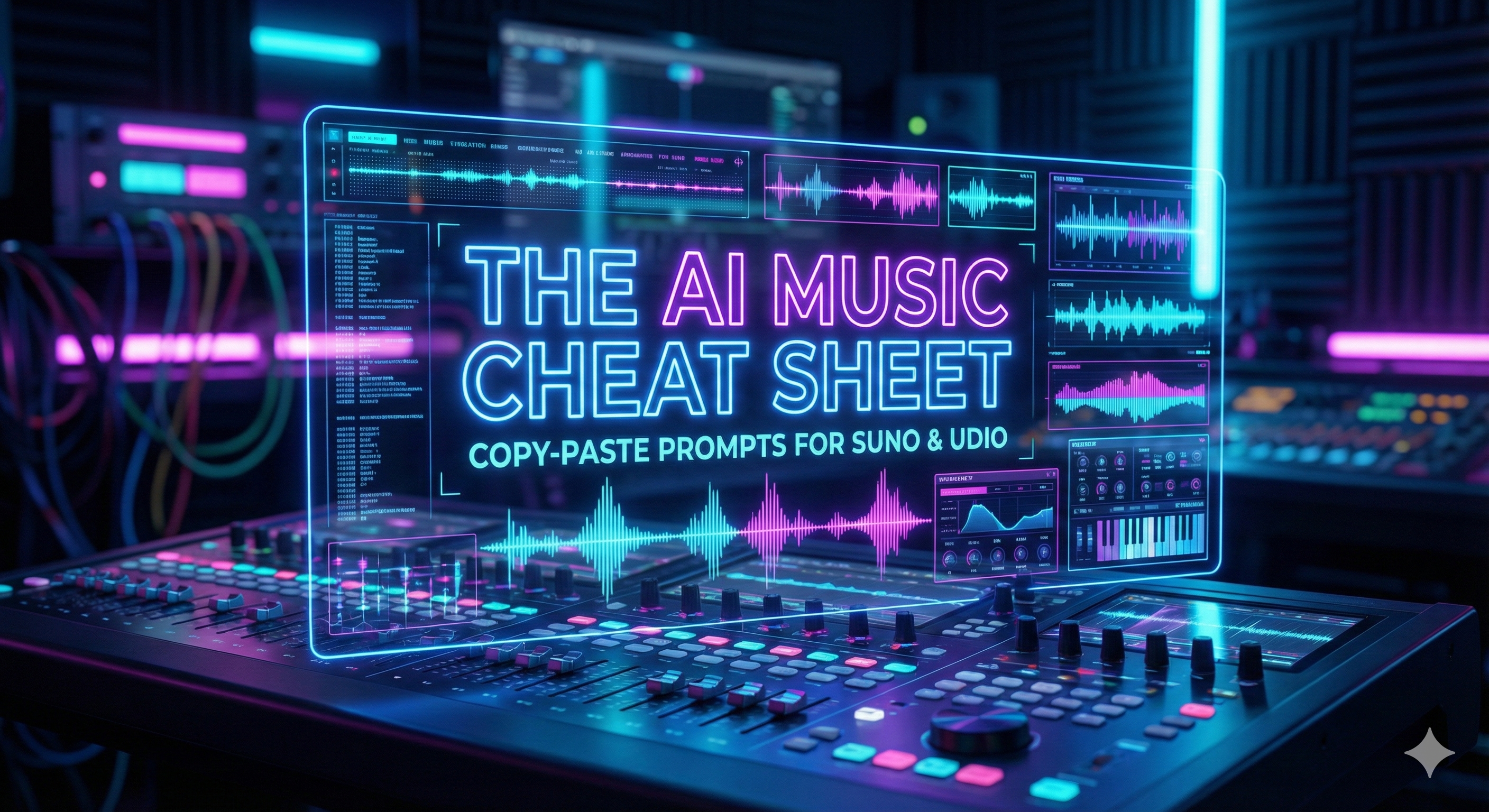 The AI Music Cheat Sheet