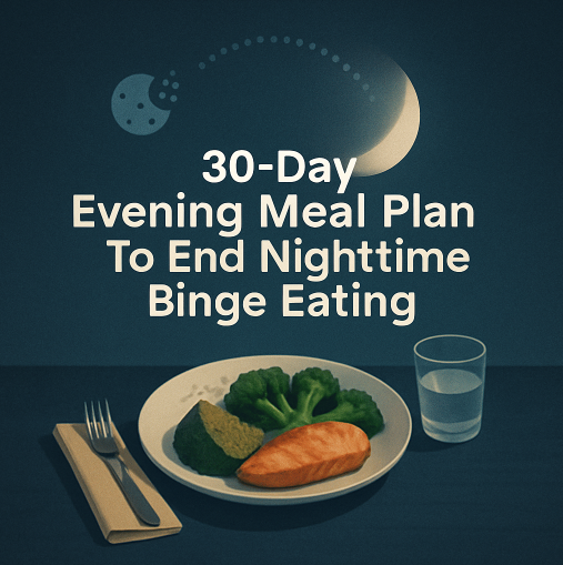End nighttime binge eating