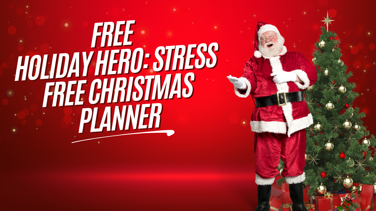 STRESS FREE CHRISTMAS PLANNER