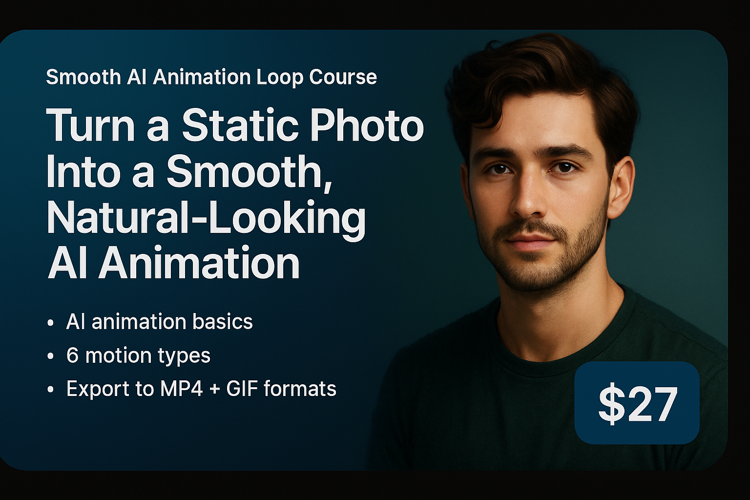 Smooth AI Animation Loop Cours