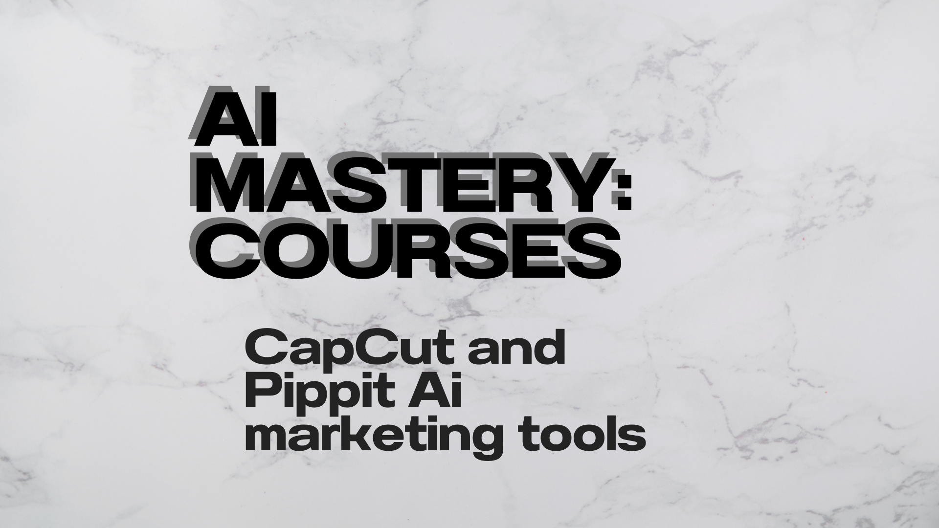 CapCut marketing with Ai