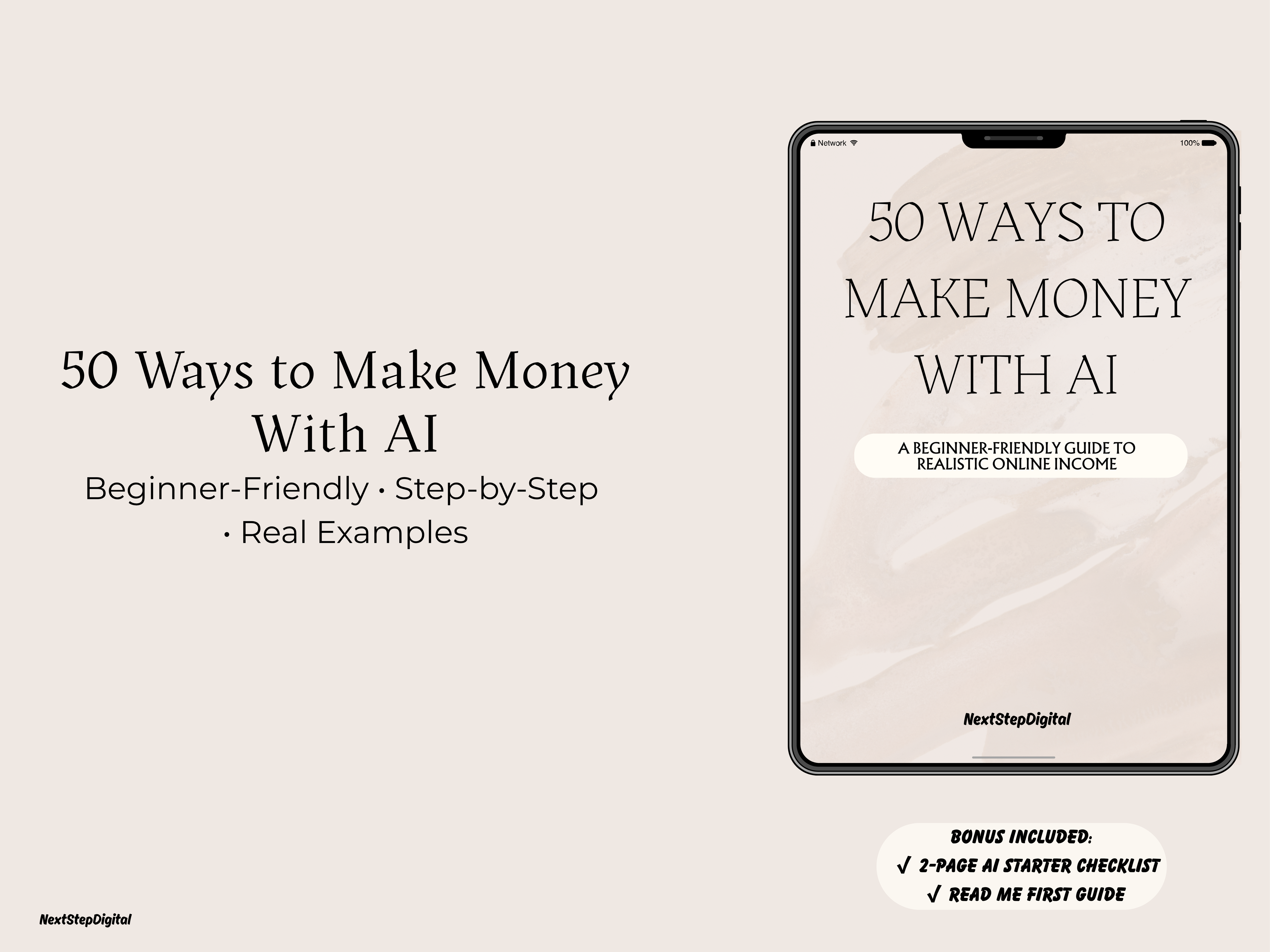 50 Ways to Make Money with AI 