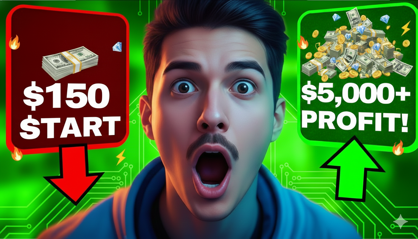 Turn $150 into $5,000 !