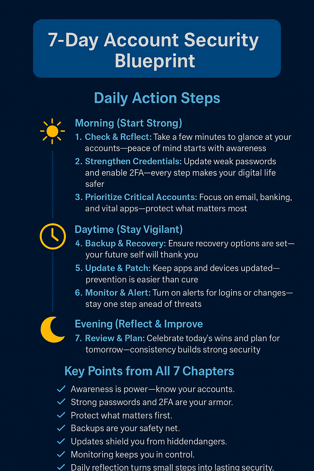 Account Security Sprint
