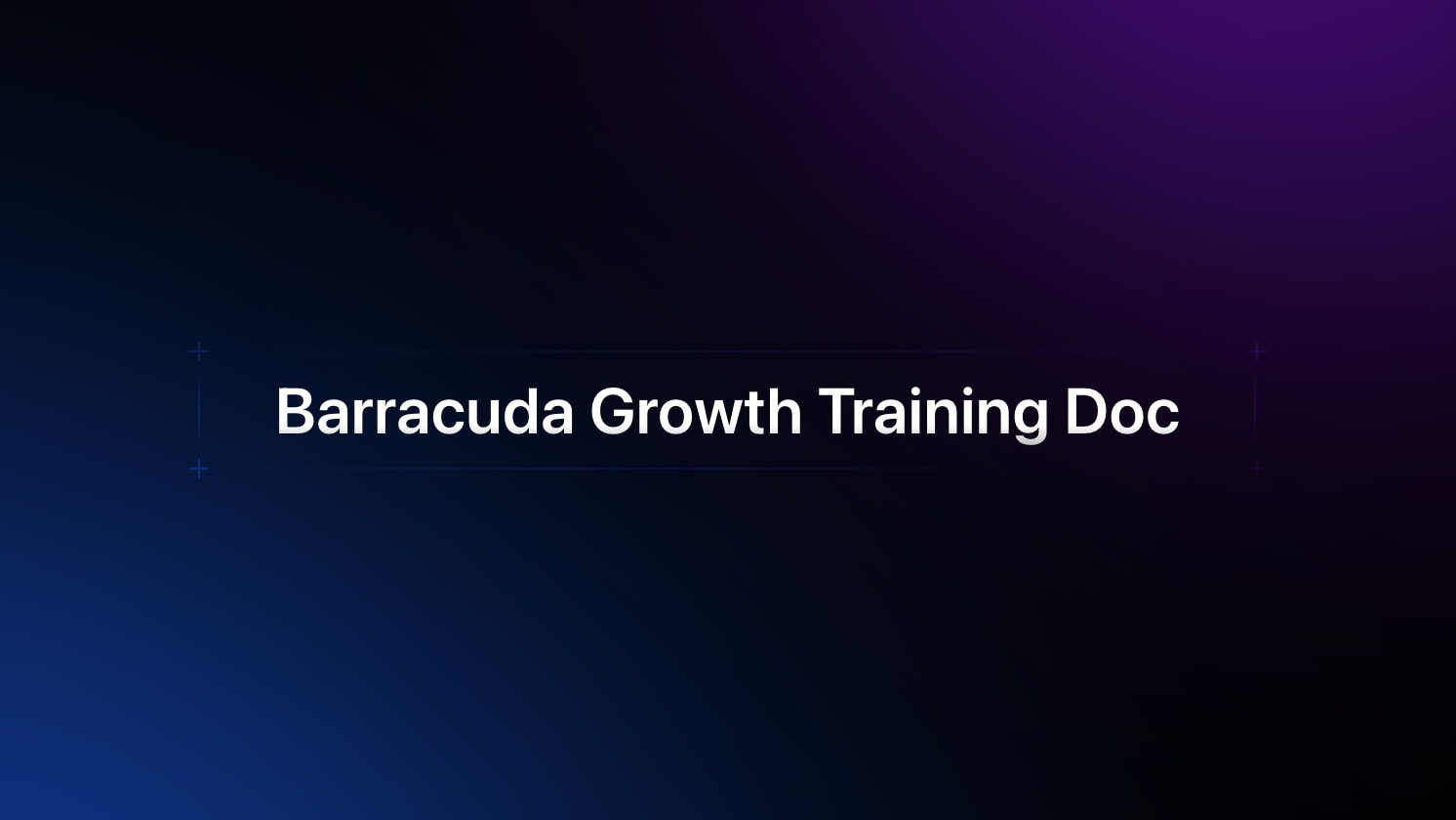 Trainings