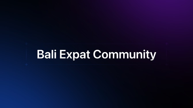 Bali Expat Membership