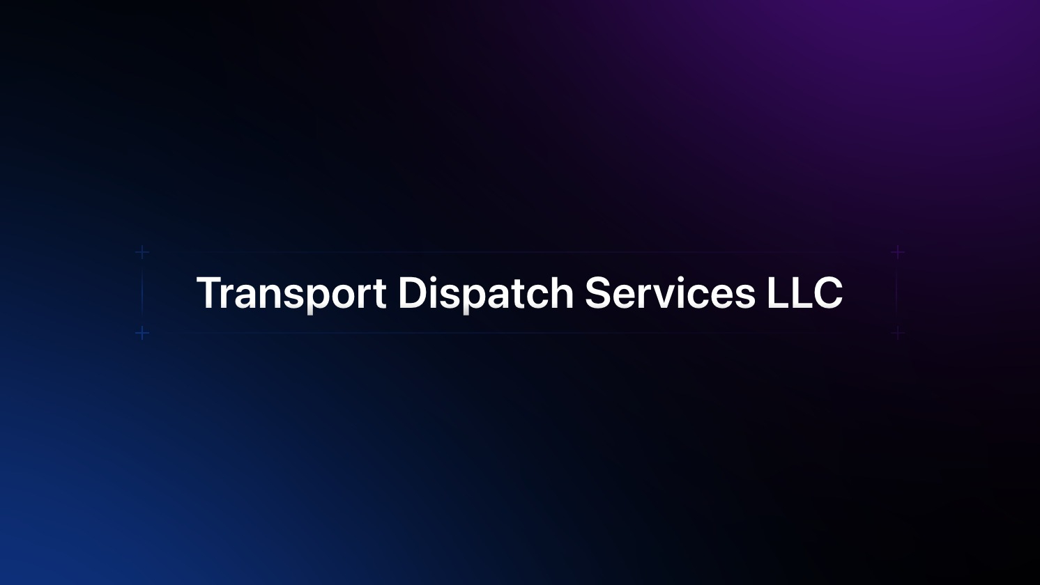 TDS Dispatching Mastery Course