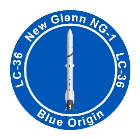 New Glenn NG-1 Mission Sticker