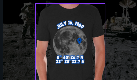 Apollo 11 Moon Landing T-Shirt