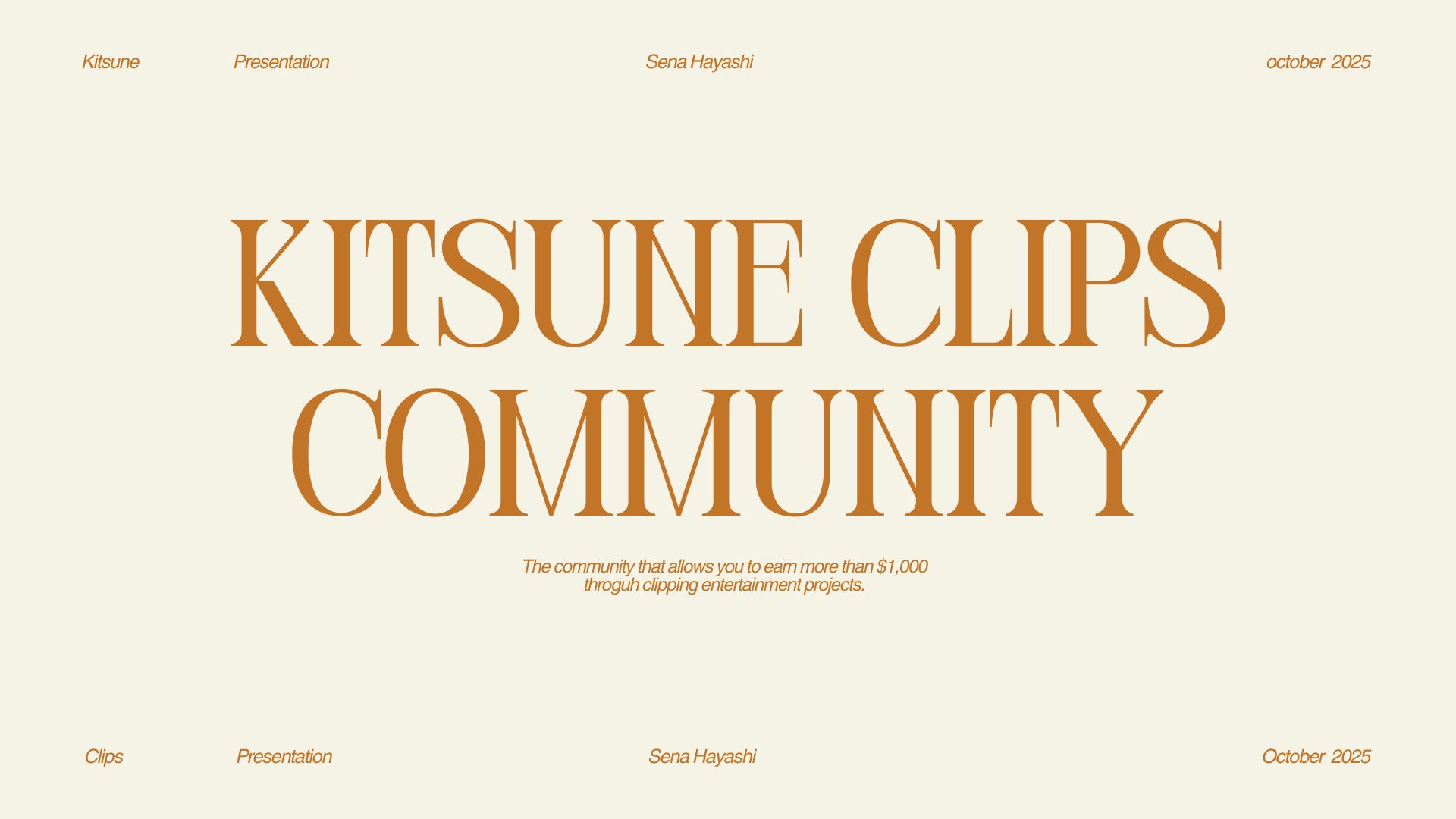 KITSUNE CLIPS