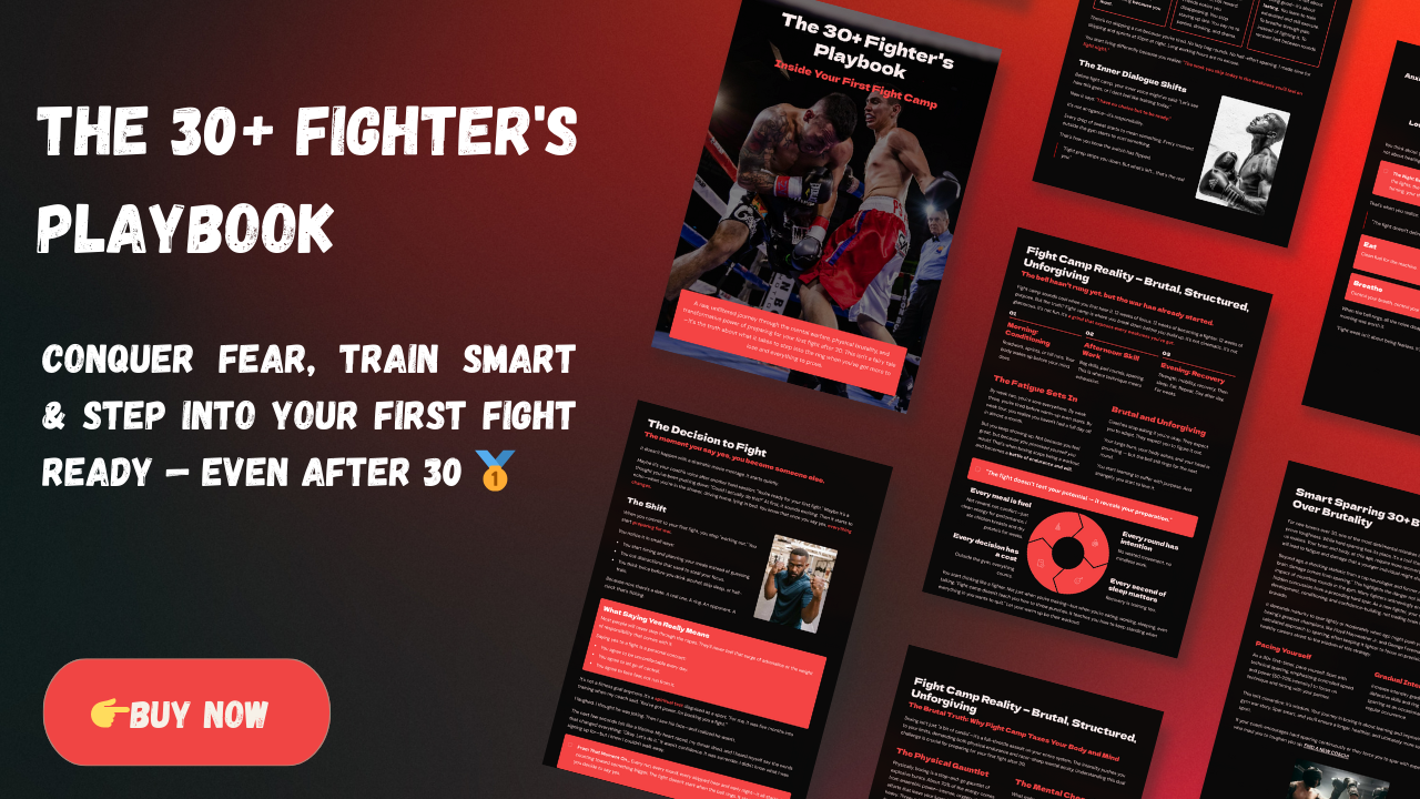 The 30+ Fighter's Playbook