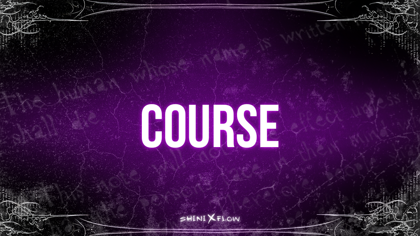 Course + Yearly ShiniXflow Discord