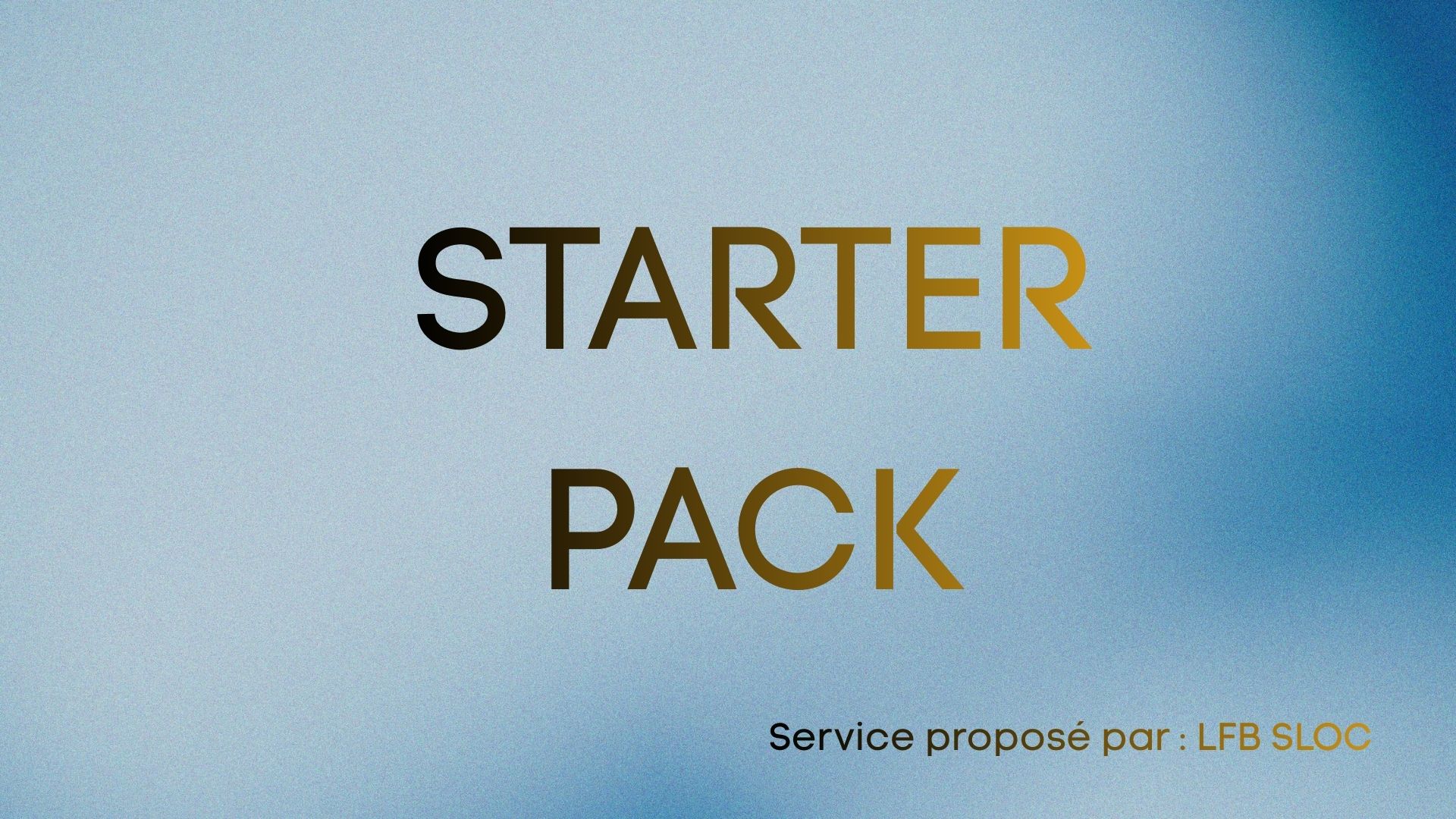 Starter Pack