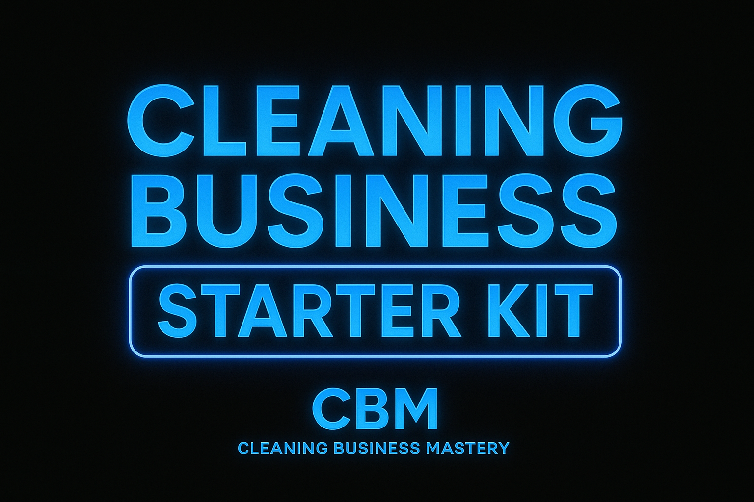 Cleaning Business Starter Kit