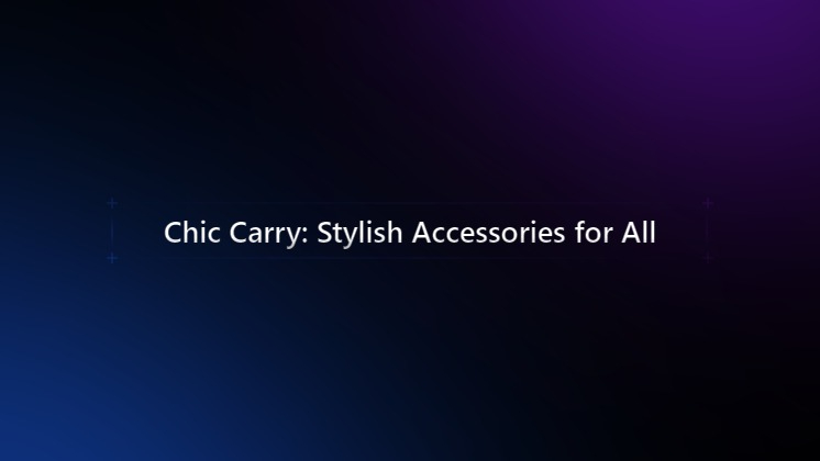 Chic Carry Travel Cord Case