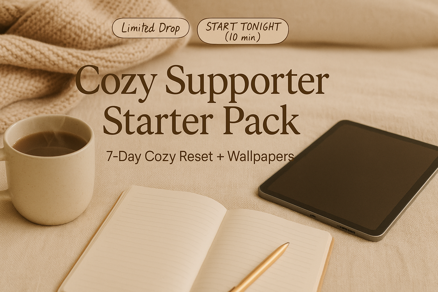 Cozy Supporter Starter Pack