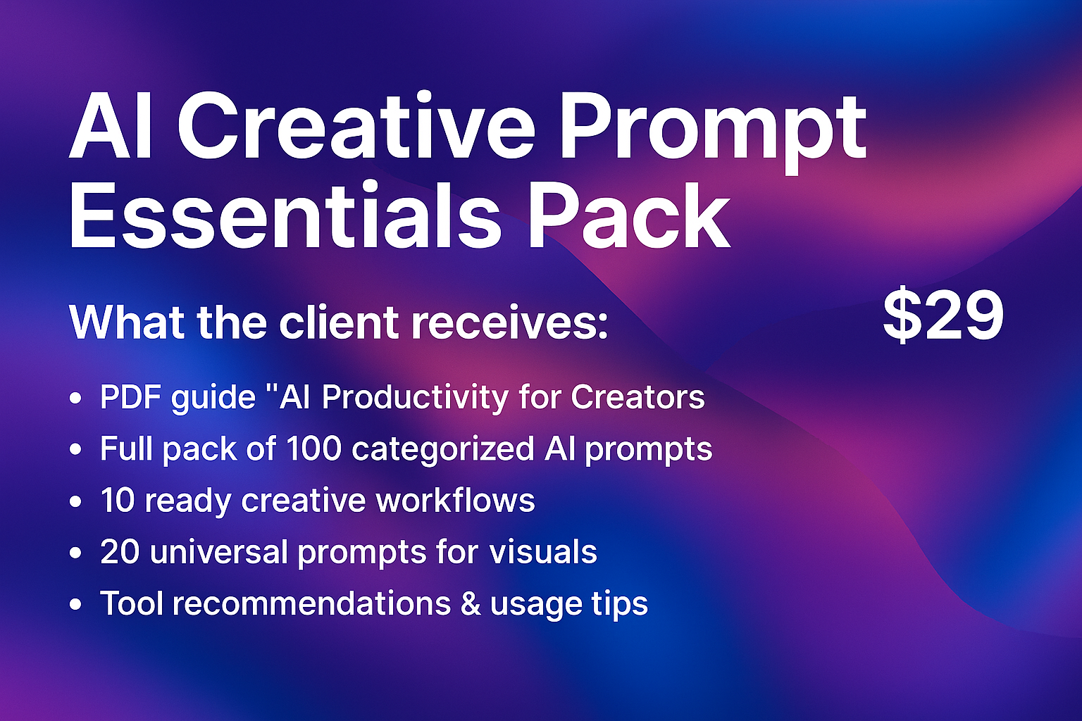 Creative Prompt Essentials