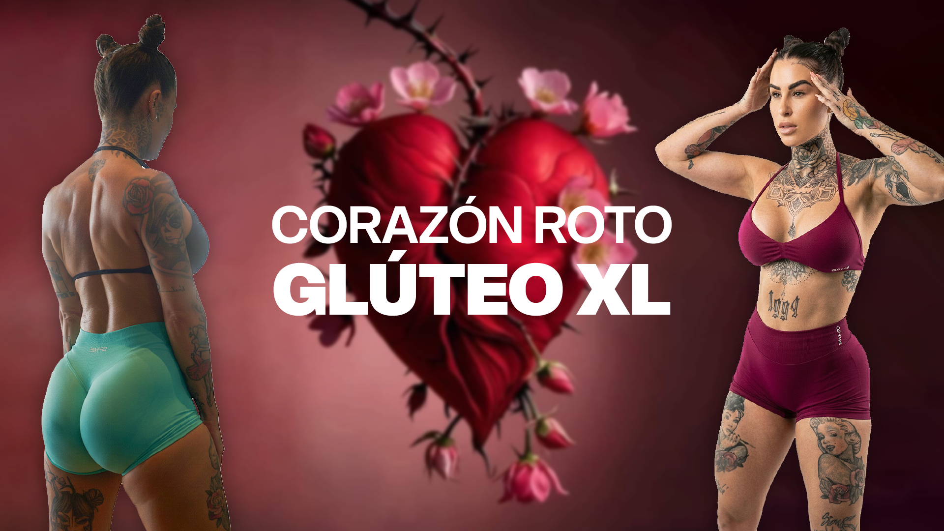 Corazón Roto Glúteo XL