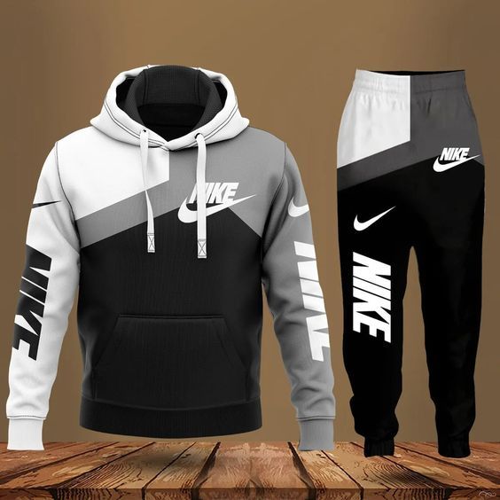 Nike Black White Grey Luxury 