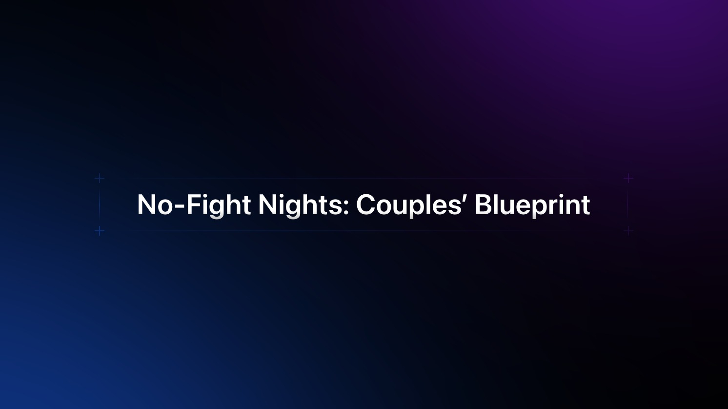 No-Fight Nights