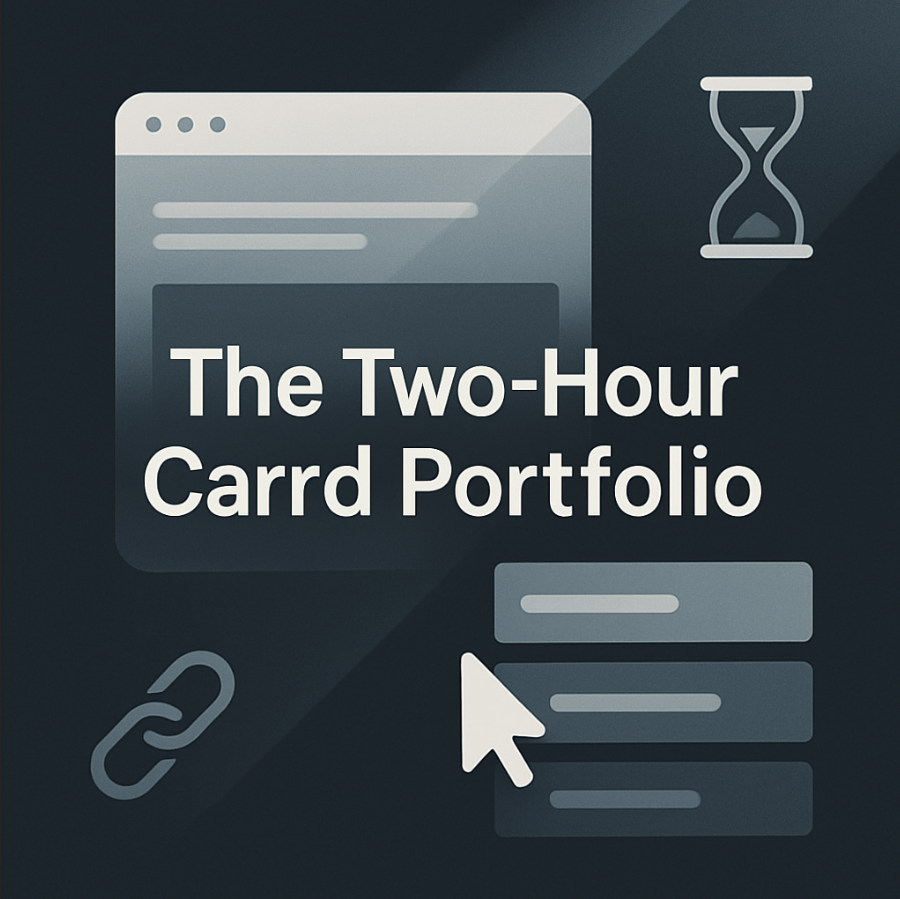 The Two-Hour Carrd Portfolio