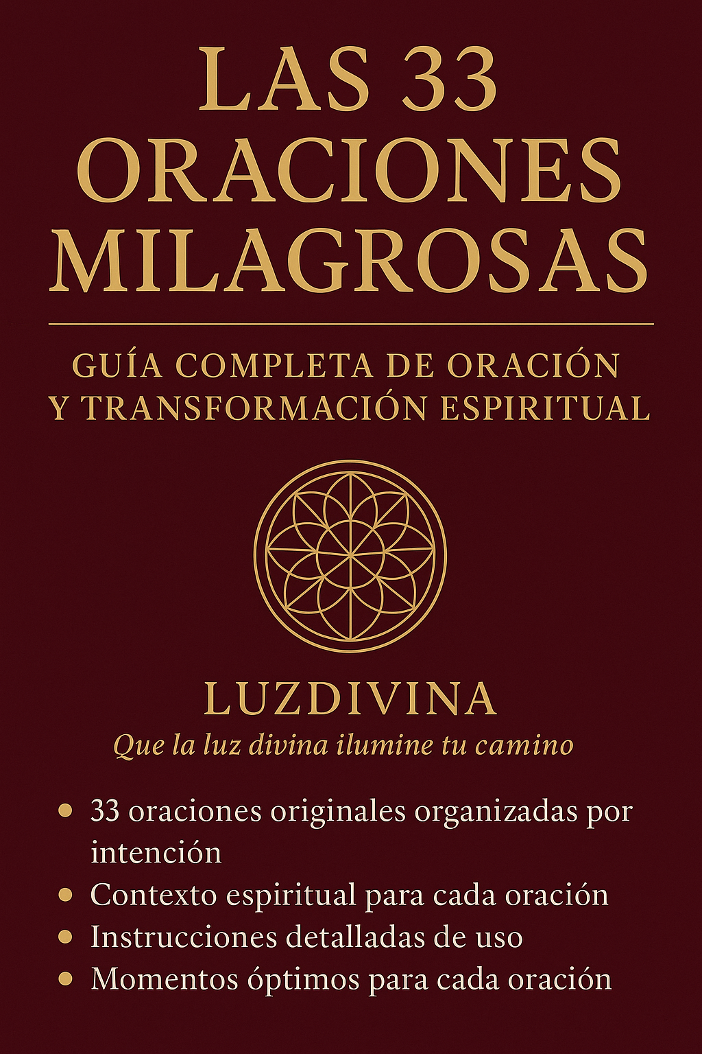 📿 LAS 33 ORACIONES MILAGROSAS