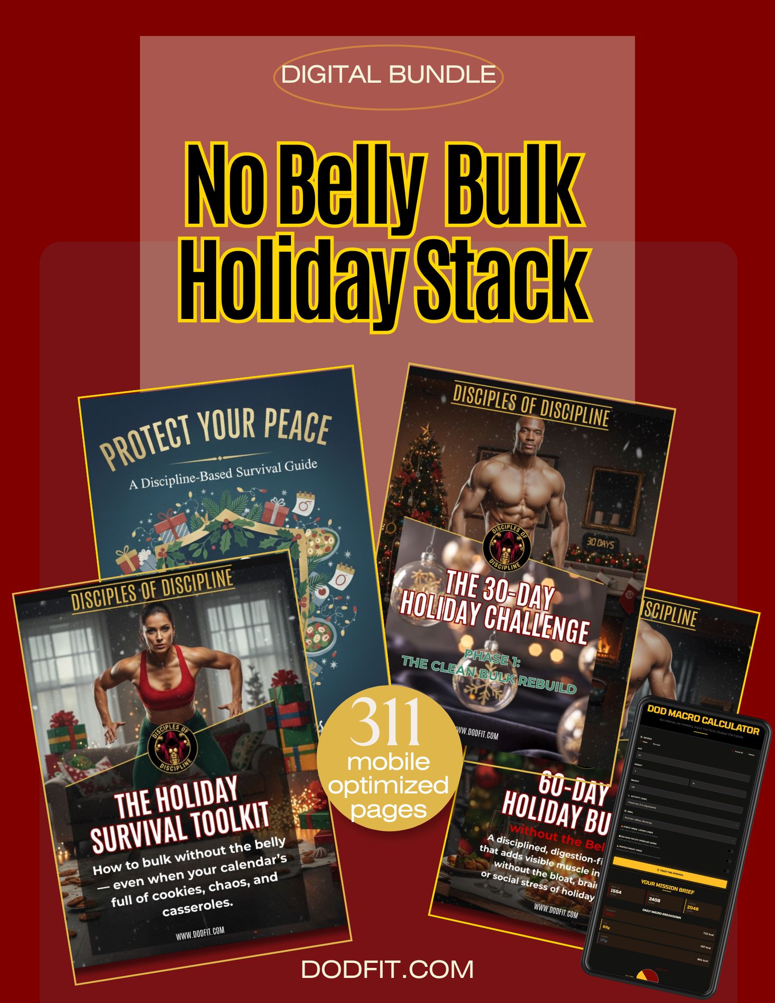 No Belly Bulk: Holiday Stack