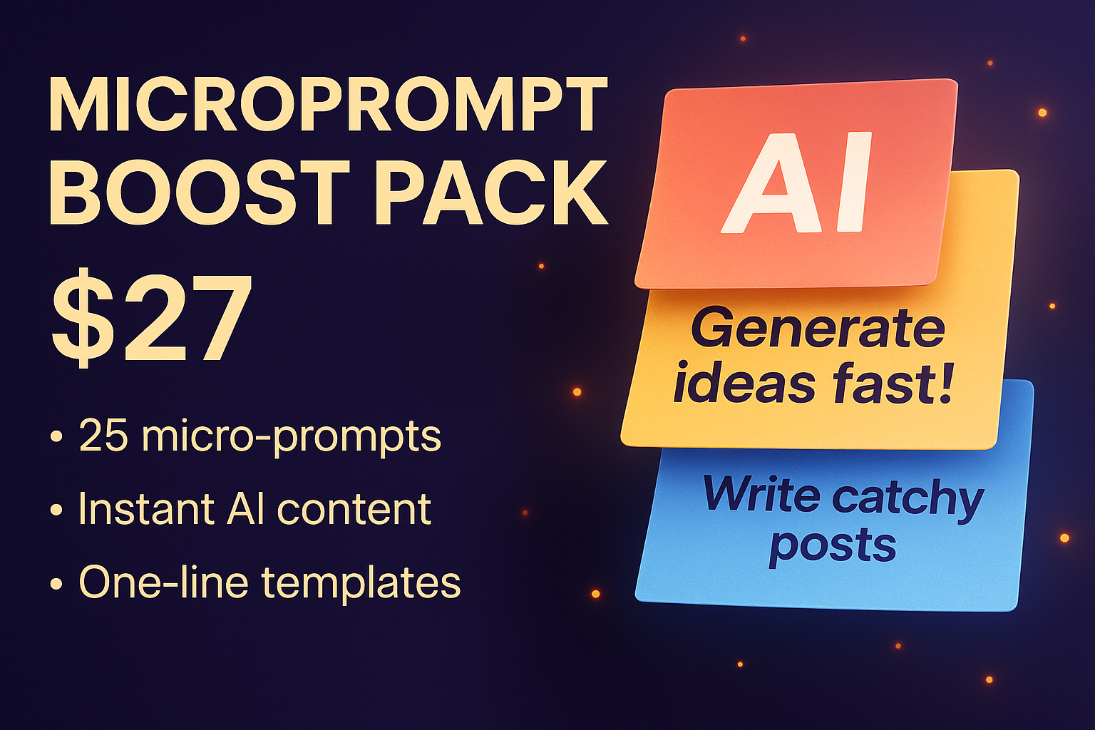 MicroPrompt Boost Pack