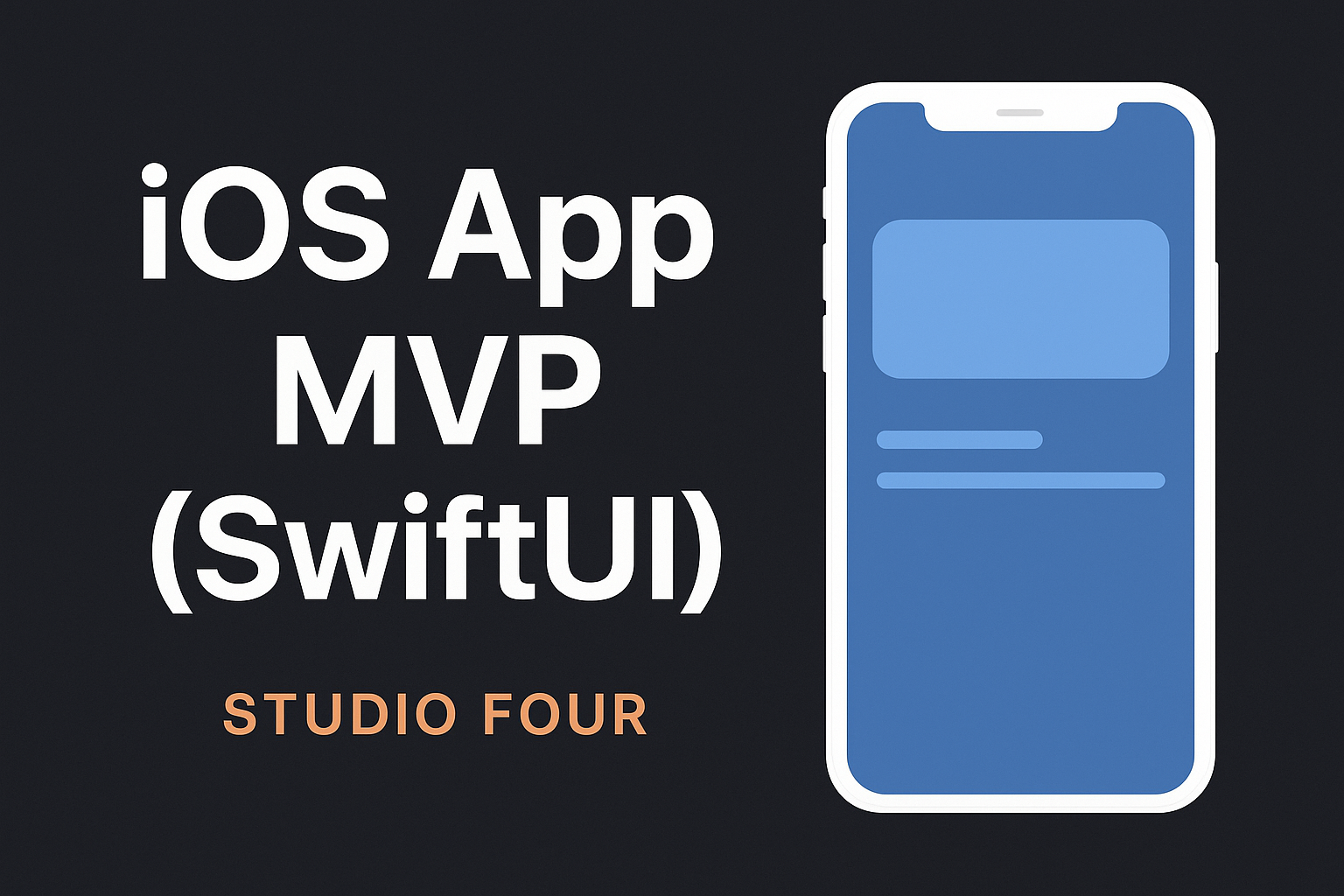 iOS App MVP (SwiftUI)