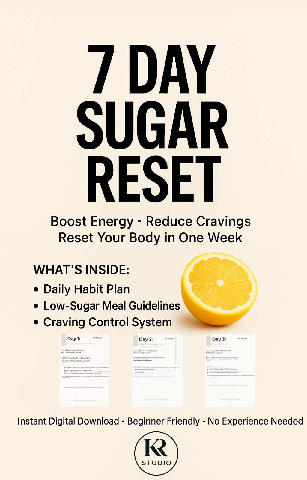 7-Day Energy & Cravings Reset