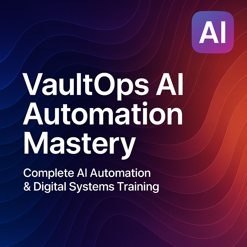 VaultOps AI Automation Mastery