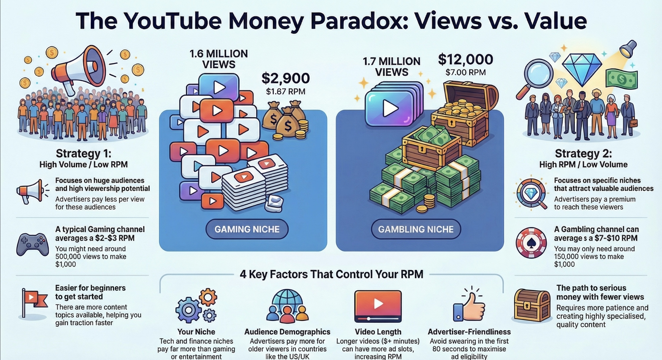 YouTube Automation Infographs 2026